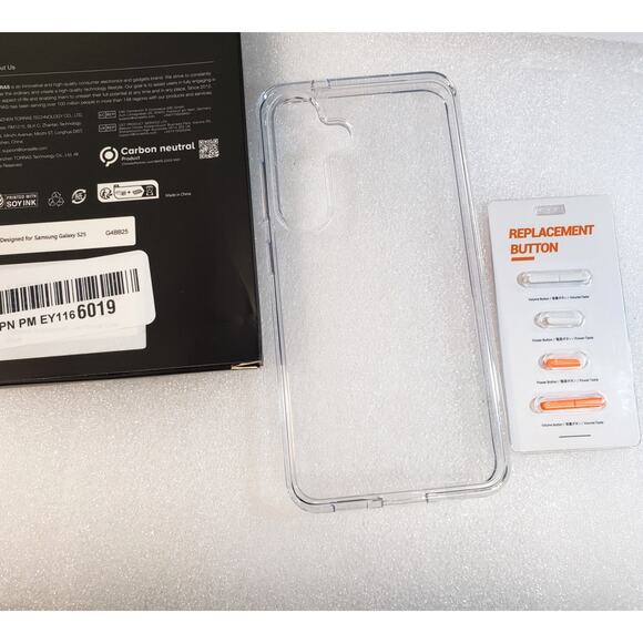 Torras for Samsung Galaxy S25 Case (RegularVersion) Clear Transparent Shockproof - Picture 3 of 9